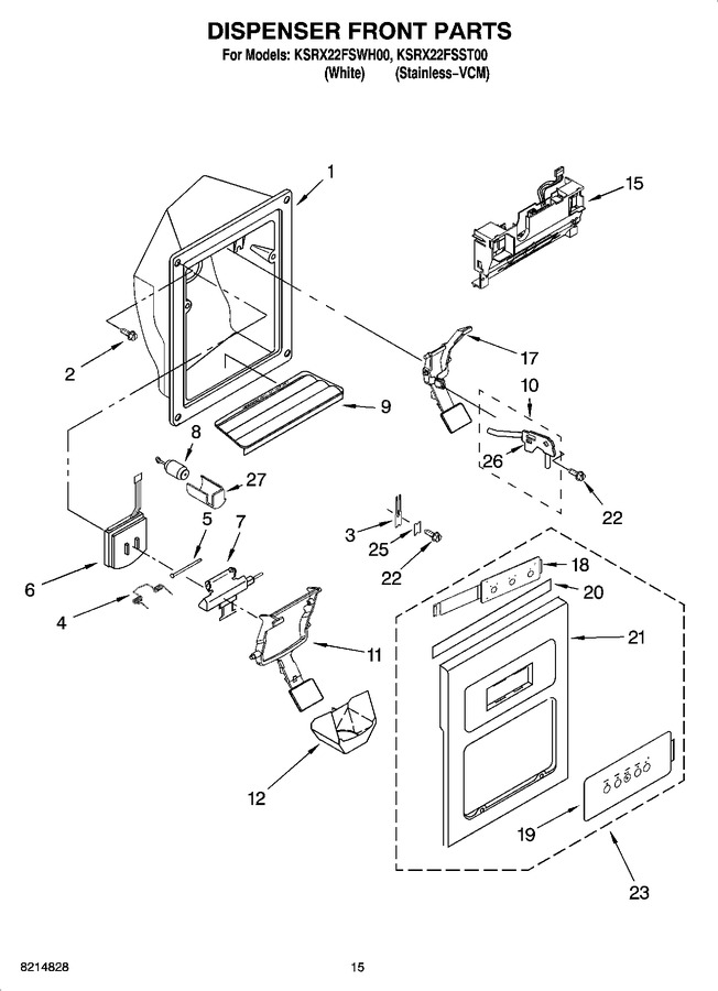 Diagram for KSRX22FSST00