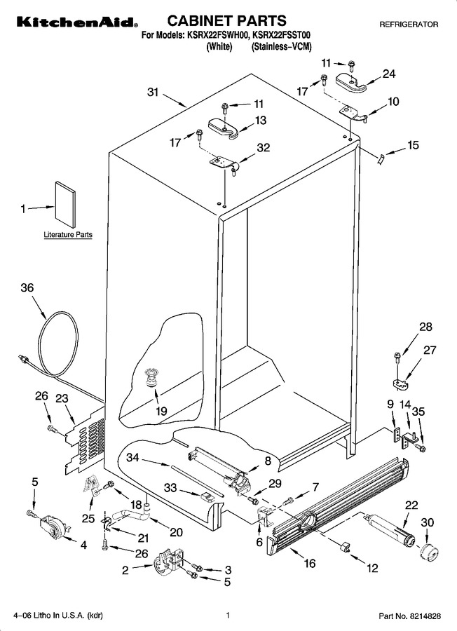Diagram for KSRX22FSST00