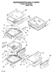 Diagram for 05 - Refrigerator Shelf Parts
