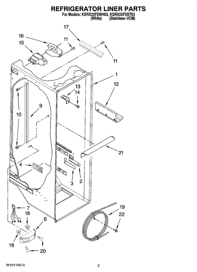 Diagram for KSRX22FSST03