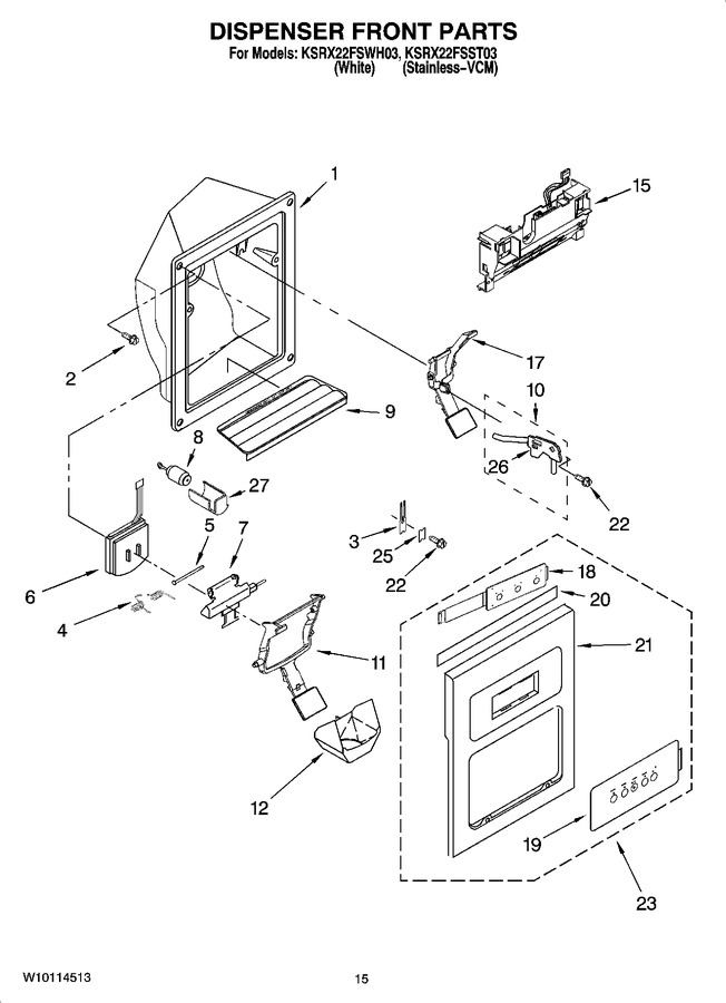 Diagram for KSRX22FSST03