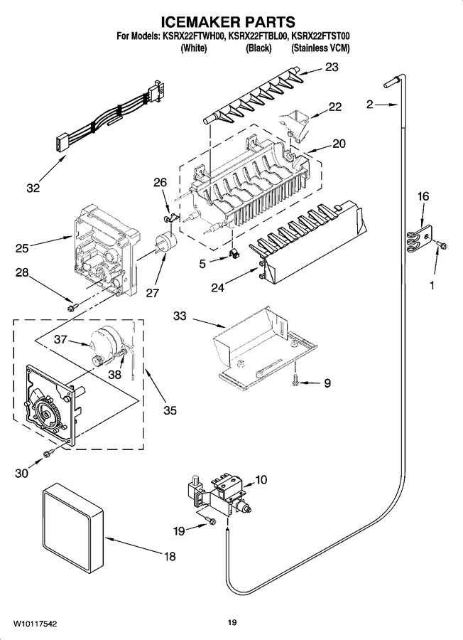 Diagram for KSRX22FTBL00