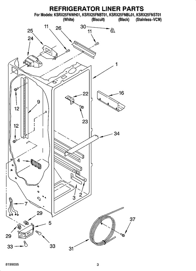 Diagram for KSRX25FNBL01