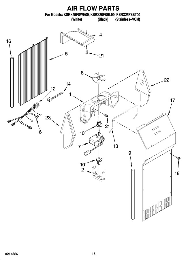 Diagram for KSRX25FSBL00
