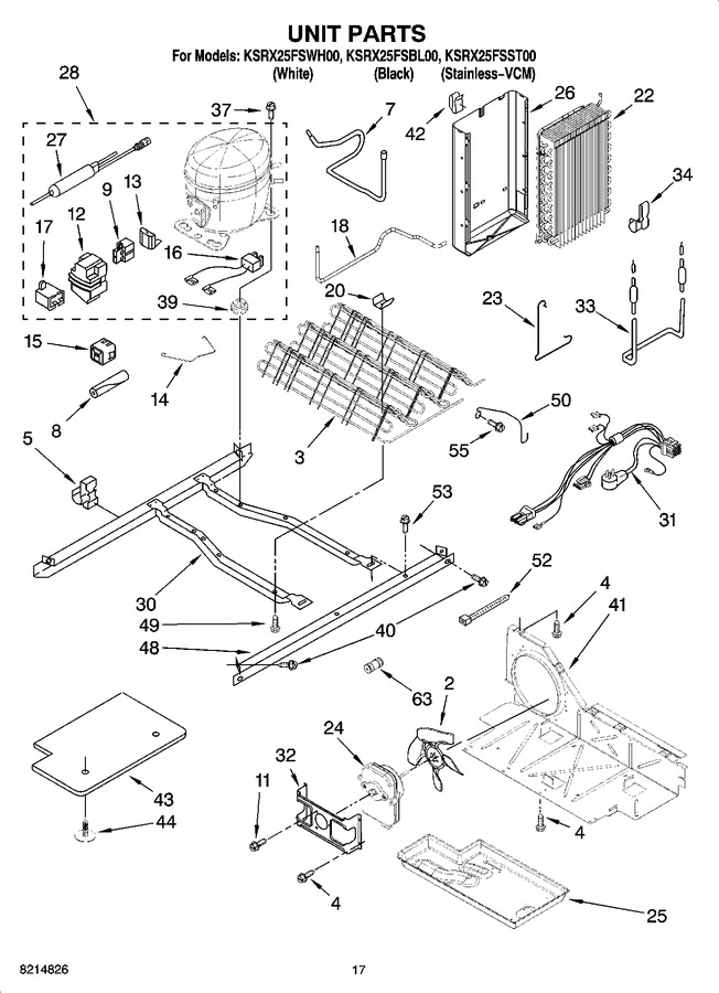 Diagram for KSRX25FSBL00