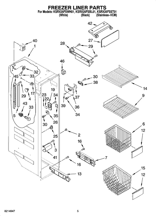 Diagram for KSRX25FSST01