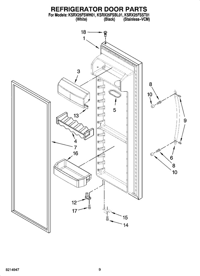 Diagram for KSRX25FSWH01