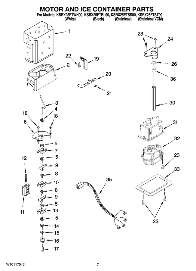 Diagram for KSRX25FTST00