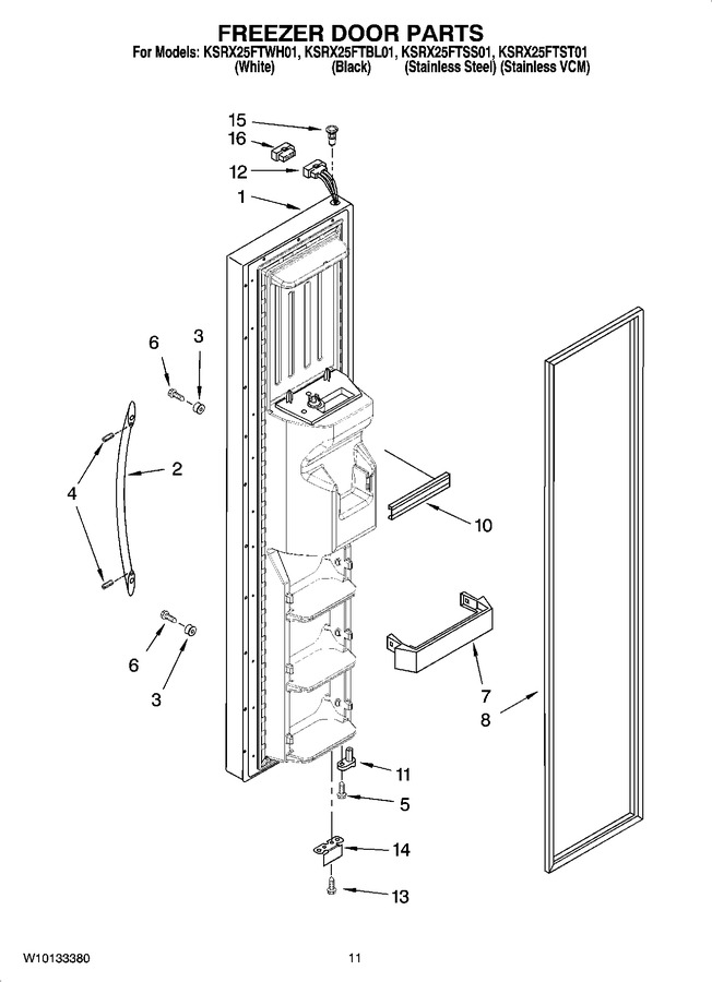 Diagram for KSRX25FTBL01