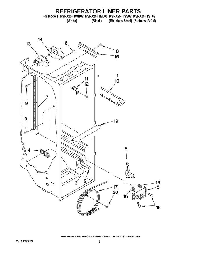 Diagram for KSRX25FTWH02