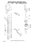 Diagram for 05 - Motor And Ice Container Parts