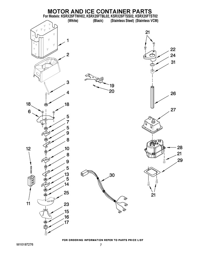 Diagram for KSRX25FTWH02