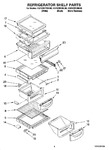 Diagram for 03 - Refrigerator Shelf Parts