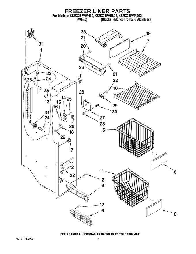 Diagram for KSRX25FVMS02
