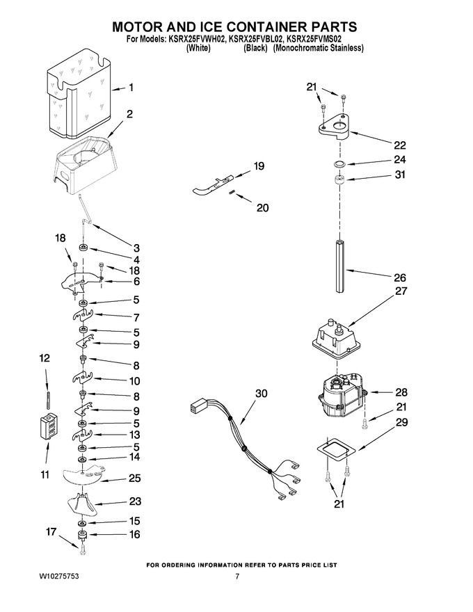 Diagram for KSRX25FVBL02