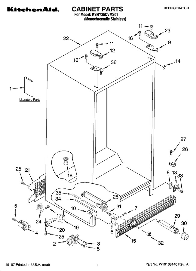 Diagram for KSRY25CVMS01