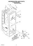 Diagram for 02 - Refrigerator Liner Parts