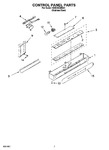 Diagram for 05 - Control Panel Parts