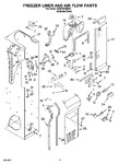 Diagram for 08 - Freezer Liner And Air Flow Parts
