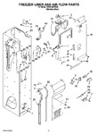 Diagram for 08 - Freezer Liner And Air Flow Parts