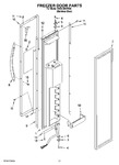 Diagram for 11 - Freezer Door Parts