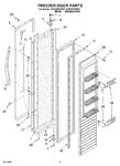 Diagram for 10 - Freezer Door