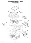 Diagram for 07 - Refrigerator Shelf Parts