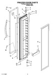 Diagram for 10 - Freezer Door Parts