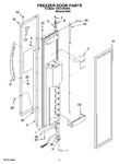 Diagram for 11 - Freezer Door Parts