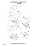 Diagram for 07 - Refrigerator Shelf Parts