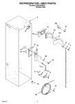 Diagram for 04 - Refrigerator Liner Parts