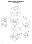 Diagram for 07 - Refrigerator Shelf Parts
