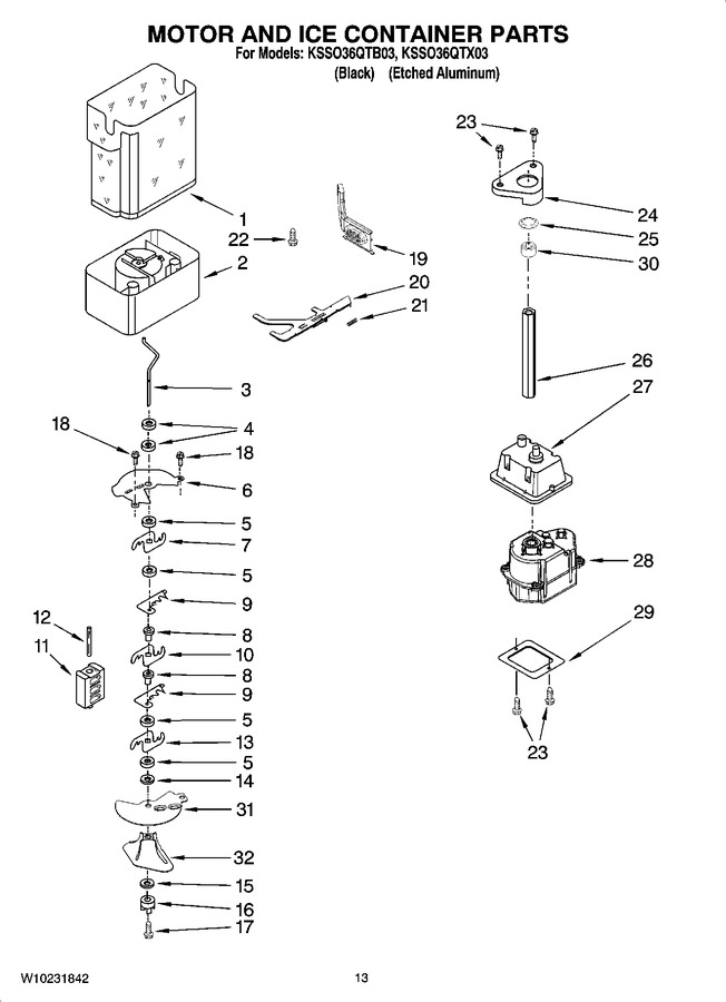 Diagram for KSSO36QTX03