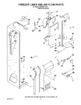 Diagram for 08 - Freezer Liner And Air Flow Parts