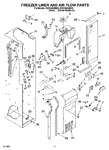 Diagram for 08 - Freezer Liner And Air Flow Parts