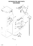 Diagram for 04 - Refrigerator Liner Parts