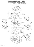 Diagram for 07 - Refrigerator Shelf Parts