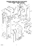 Diagram for 08 - Freezer Liner And Air Flow Parts