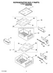 Diagram for 07 - Refrigerator Shelf Parts