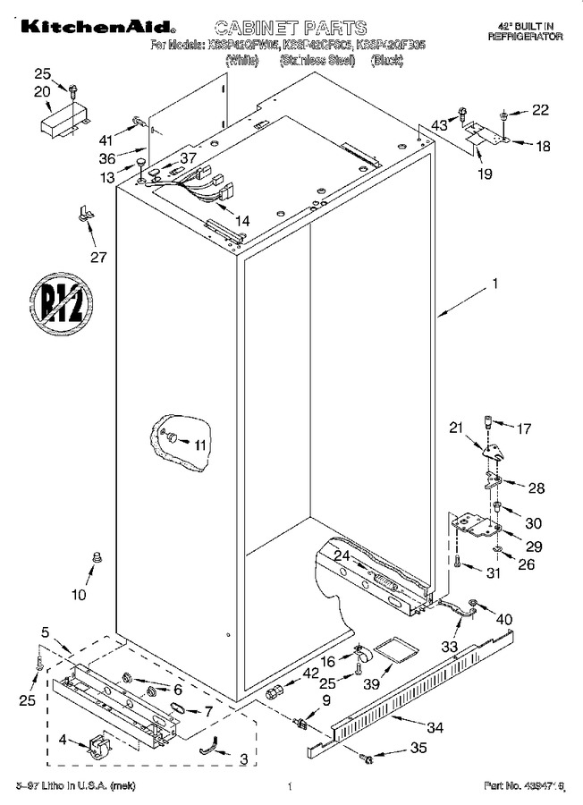 Diagram for KSSP42QFW05