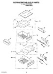 Diagram for 07 - Refrigerator Shelf Parts