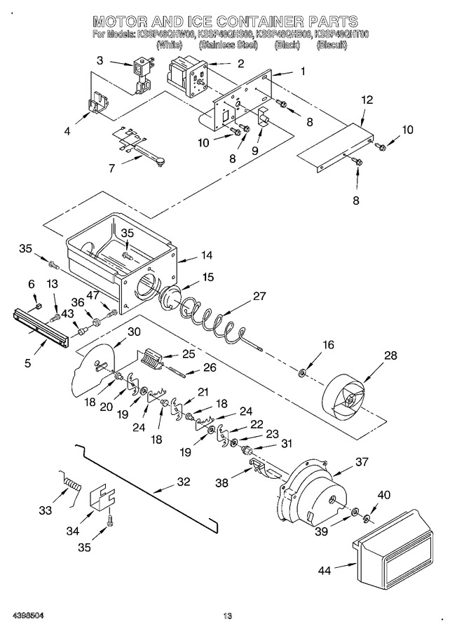 Diagram for KSSP48QHS00