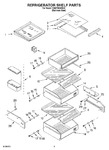 Diagram for 07 - Refrigerator Shelf Parts