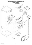 Diagram for 04 - Refrigerator Liner Parts