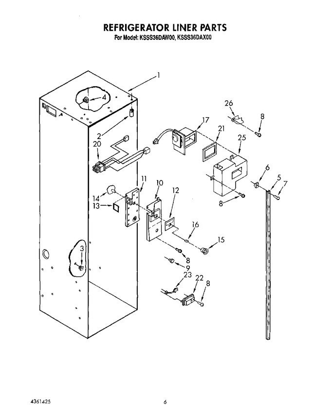 Diagram for KSSS36DAX00