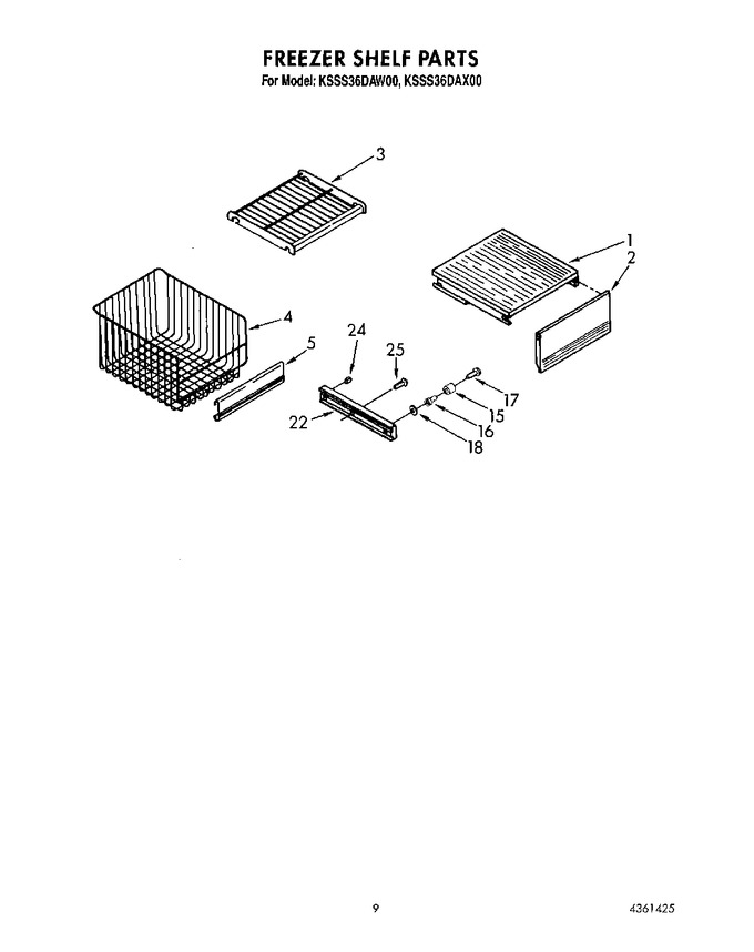 Diagram for KSSS36DAW00