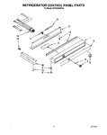 Diagram for 08 - Refrigerator Control Panel