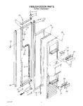 Diagram for 11 - Freezer Door