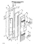 Diagram for 11 - Freezer Door