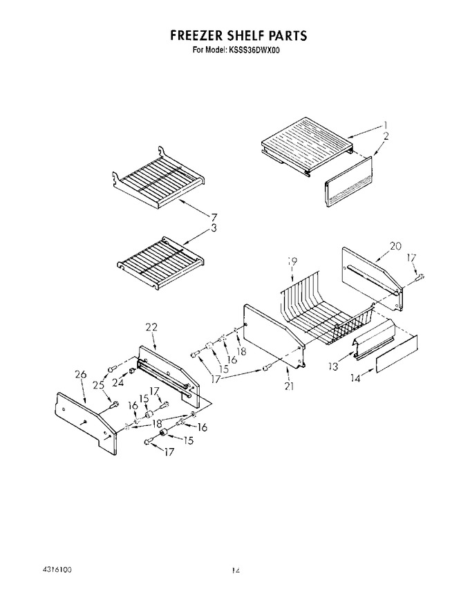 Diagram for KSSS36DWX00